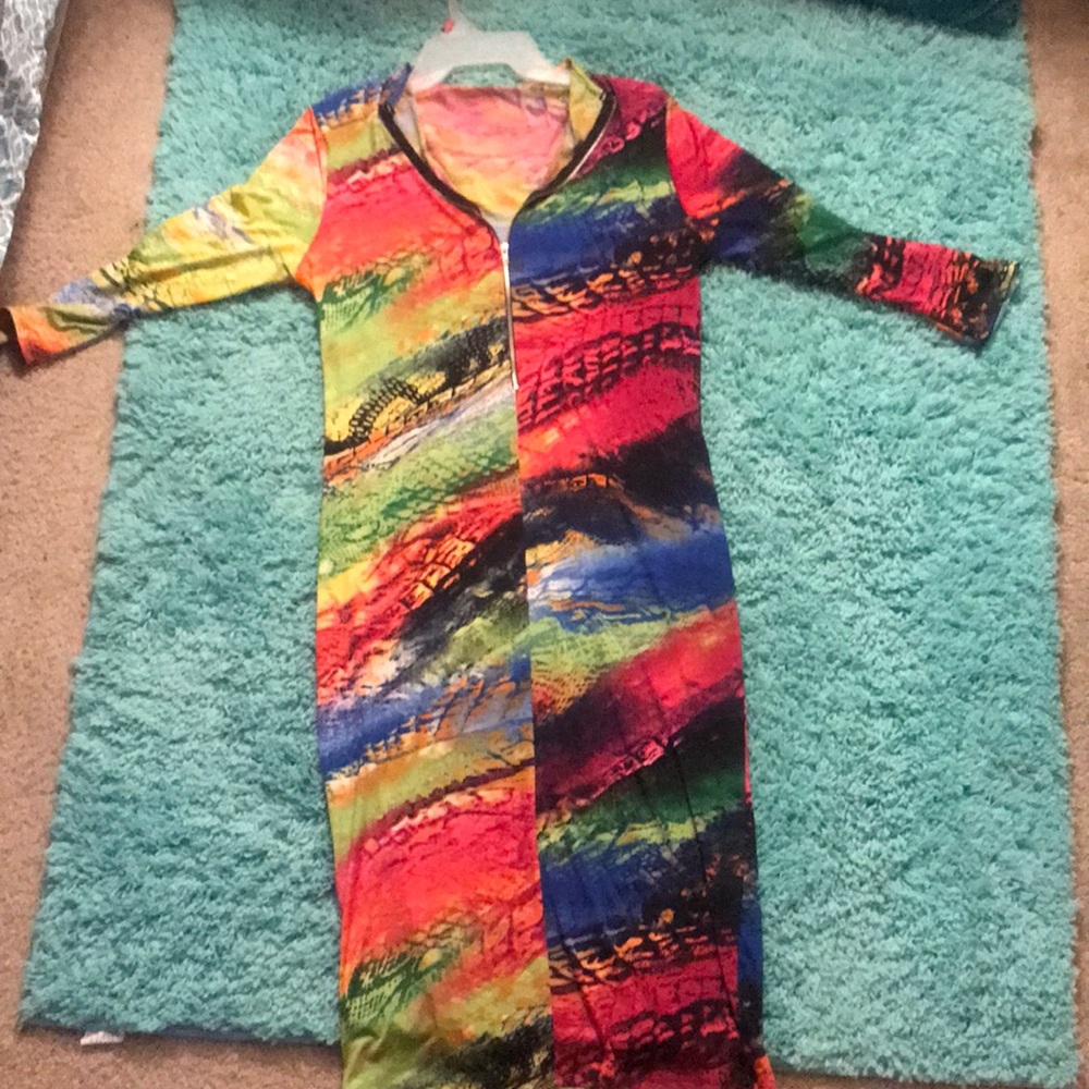 Multicolored dress